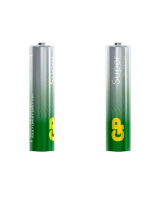 GP батарейки super alkaline 24A-2CR2 AAA LR03 2шт 1221